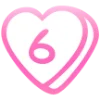 💗 Эмодзи «Английские буквы в сердечках» для Telegram
