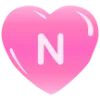 💗 Эмодзи «Английские буквы в сердечках» для Telegram
