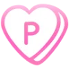 💗 Эмодзи «Английские буквы в сердечках» для Telegram