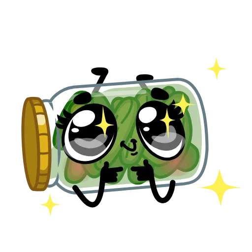 🥺 Стикер «Соленье» для Telegram