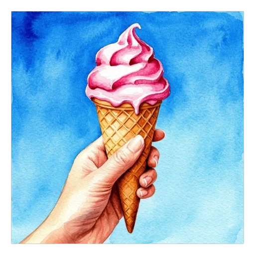 🍦 Стикер «Скетчи» для Telegram