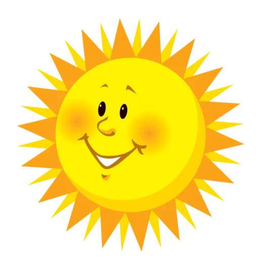 🌞 Стикер «Солнышки» для Telegram