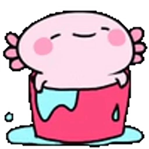 🛀 Эмодзи «Axolotl» для Telegram