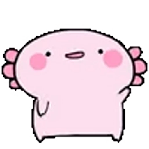 ✋ Эмодзи «Axolotl» для Telegram