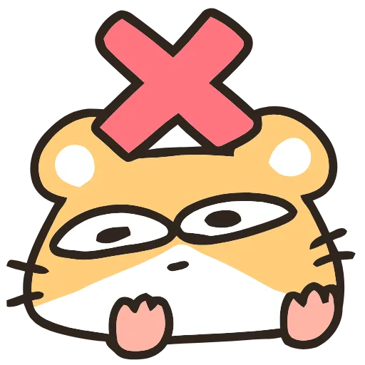 ❌ Эмодзи «Hamster» для Telegram