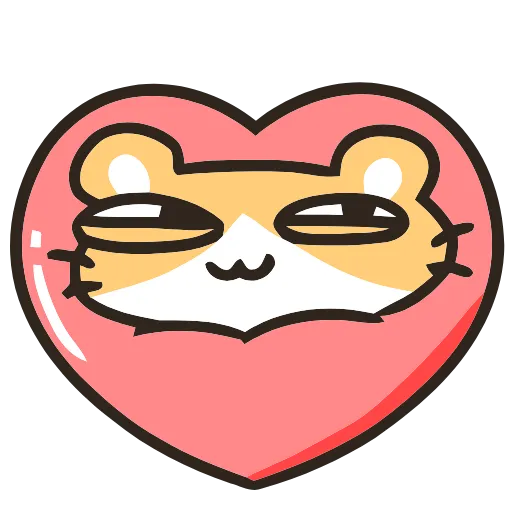 ❤️ Эмодзи «Hamster» для Telegram
