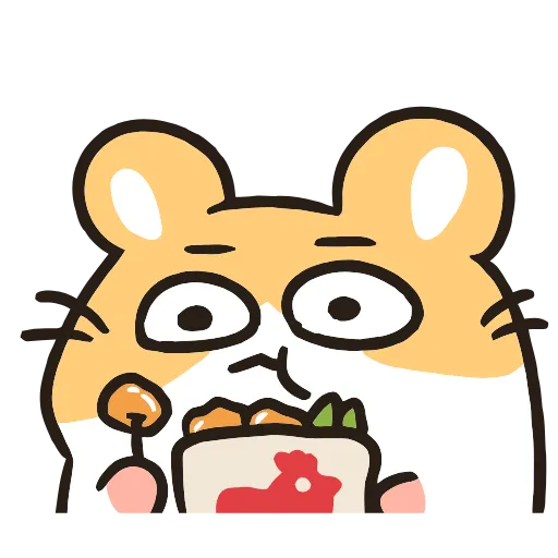 🍢 Эмодзи «Hamster» для Telegram