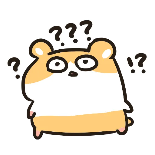 ❔ Эмодзи «Hamster» для Telegram