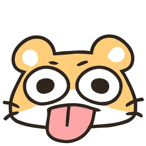 😛 Эмодзи «Hamster» для Telegram