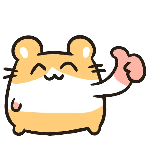 👍 Эмодзи «Hamster» для Telegram