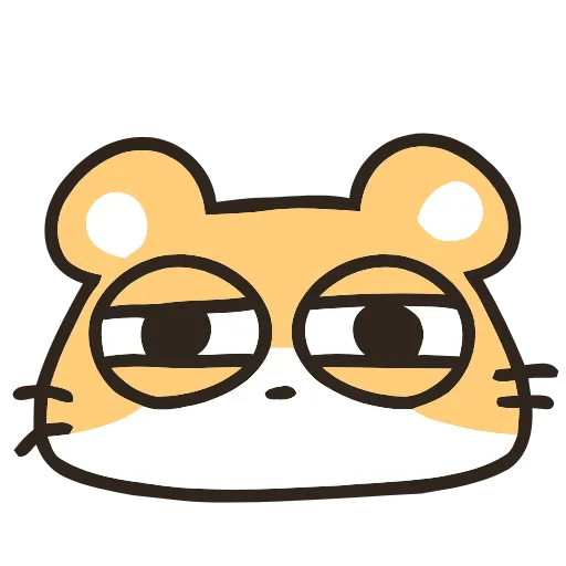 😐 Эмодзи «Hamster» для Telegram