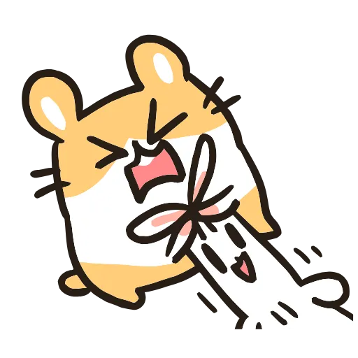 😡 Эмодзи «Hamster» для Telegram