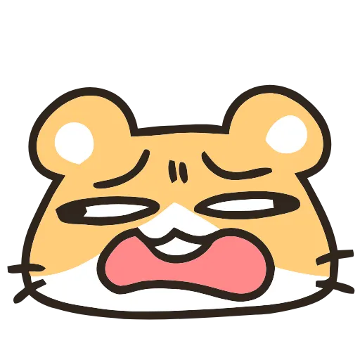 😒 Эмодзи «Hamster» для Telegram