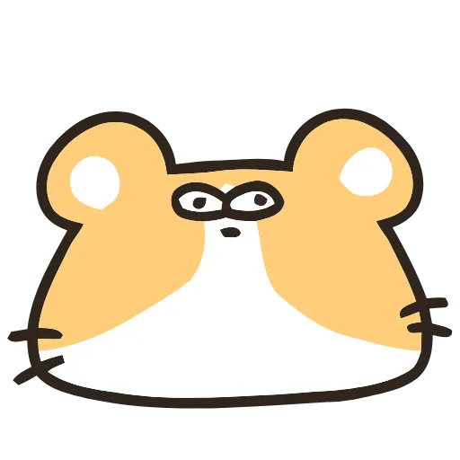😐 Эмодзи «Hamster» для Telegram