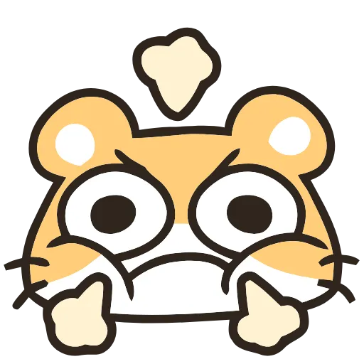 😤 Эмодзи «Hamster» для Telegram