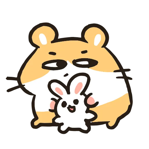 😒 Эмодзи «Hamster» для Telegram