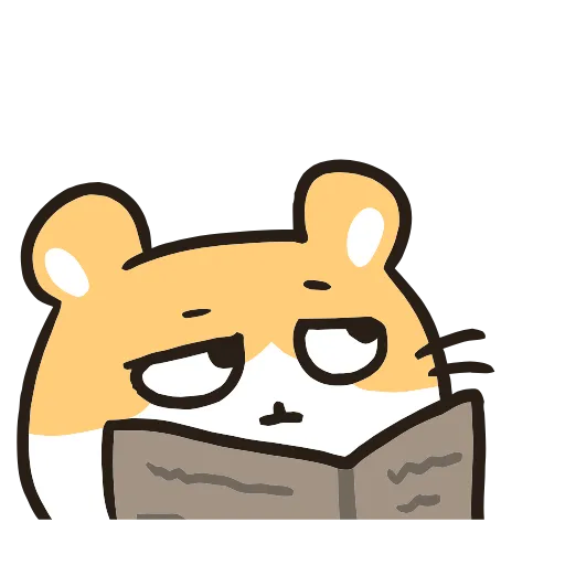📖 Эмодзи «Hamster» для Telegram