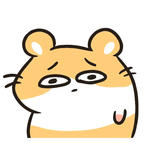 😧 Эмодзи «Hamster» для Telegram