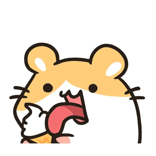 🍦 Эмодзи «Hamster» для Telegram