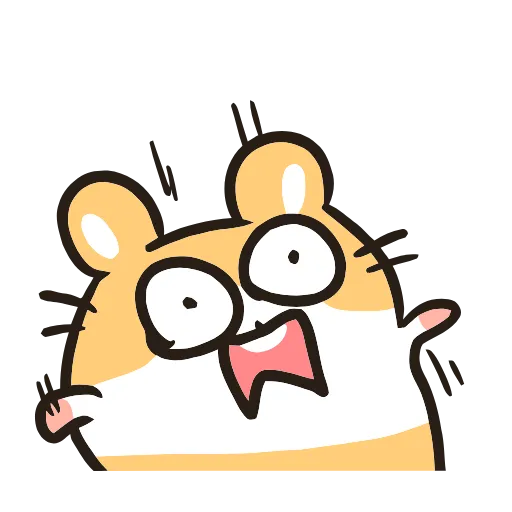 😮 Эмодзи «Hamster» для Telegram