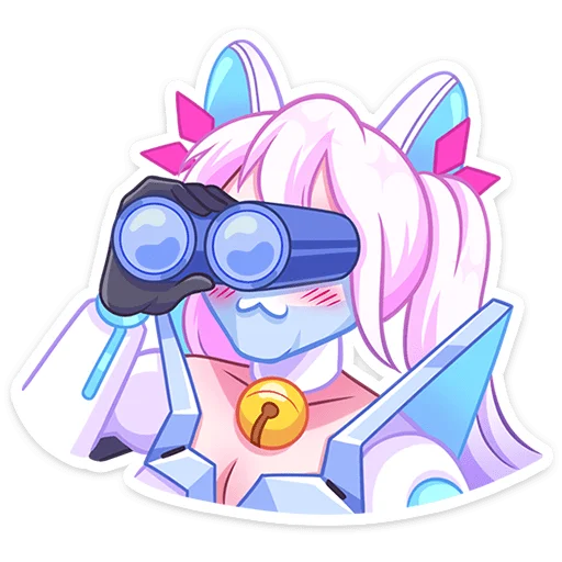 ⭐ Стикер «Сонна Мун без надписей» для Telegram