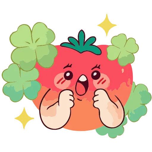 🍀 Эмодзи «Клубничная Сонечка» для Telegram