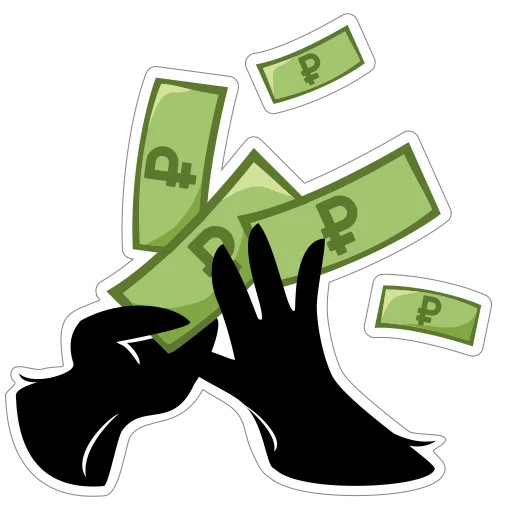 💸 Стикер «Сорока Глафира» для Telegram
