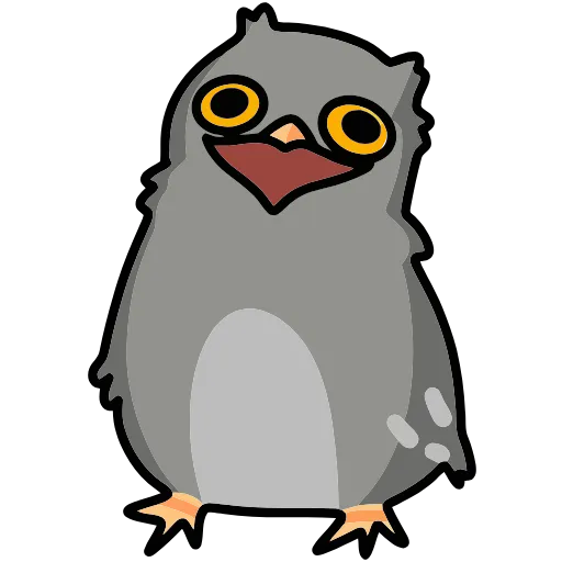 ☺️ Эмодзи «Сова Вова» для Telegram