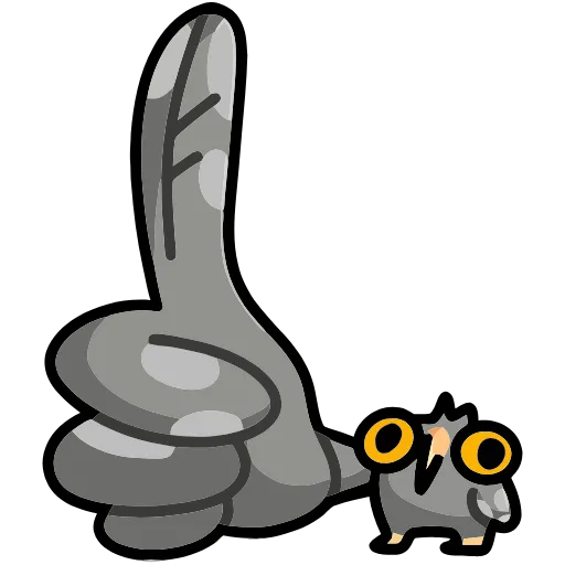 👍 Эмодзи «Сова Вова» для Telegram