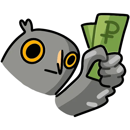 💰 Эмодзи «Сова Вова» для Telegram