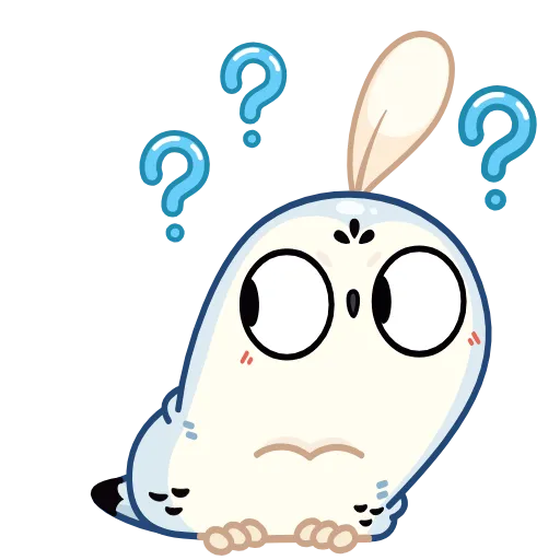 🤔 Эмодзи «👋 Анимированный набор эмоджи с совом Буком из ВК ()» для Telegram