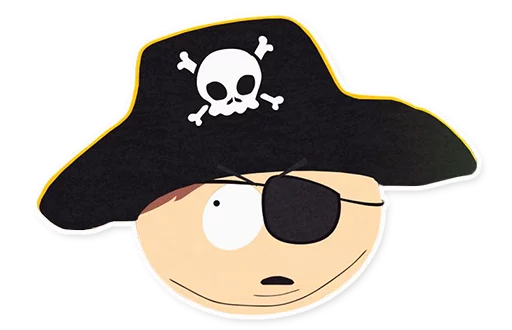 🏴‍☠️ Стикер «South Park Phone Destroyer» для Telegram