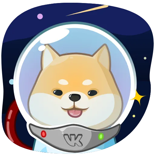 Стикерпак Космический рейнджер Акио для Telegram — скачать