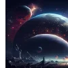 🌌 Эмодзи «Набор эмоджи с космическим вайбом» для Telegram