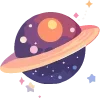 🌌 Эмодзи «Набор эмоджи с космическим вайбом» для Telegram
