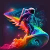 👩‍🚀 Эмодзи «Набор эмоджи с космическим вайбом» для Telegram