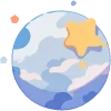 🌌 Эмодзи «Набор эмоджи с космическим вайбом» для Telegram