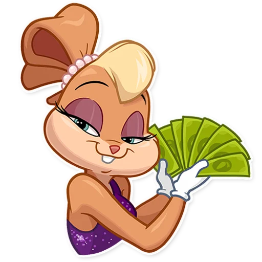 🤑 Стикер «Lola Bunny» для Telegram