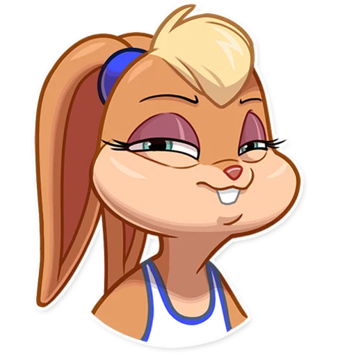 😑 Стикер «Lola Bunny» для Telegram