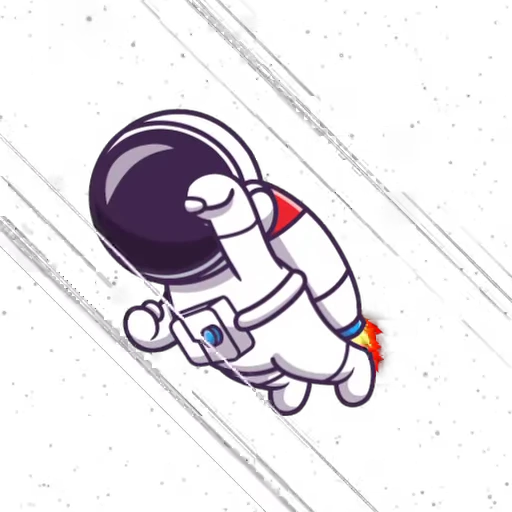 🚀 Стикер «Space Life» для Telegram