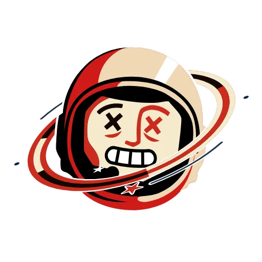 👨‍🚀 Стикер «Космос наш» для Telegram