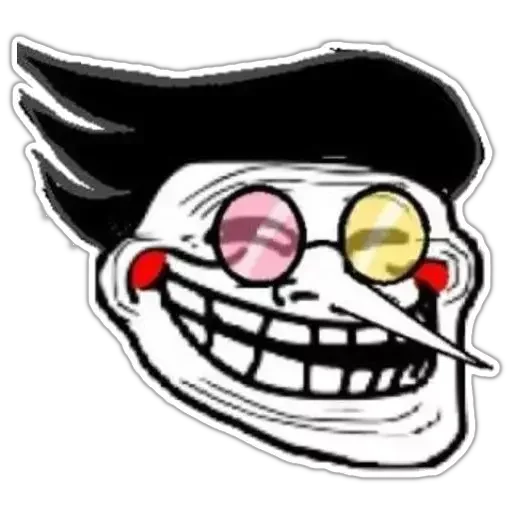 🇮🇱 Стикер «Spamton spams a ton» для Telegram