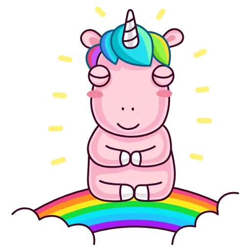 🦄 Стикер «Sparks» для Telegram
