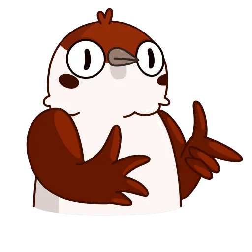 😉 Стикер «Sparrow cabbie» для Telegram