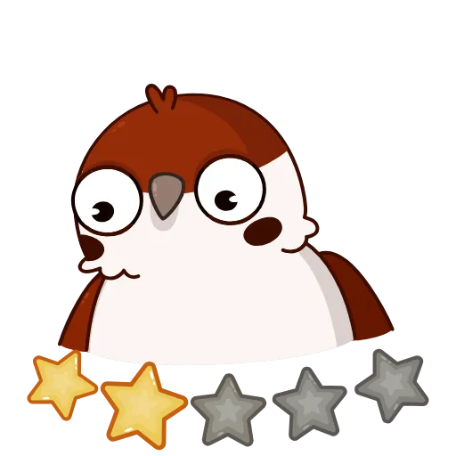 ⭐️ Стикер «Sparrow cabbie» для Telegram