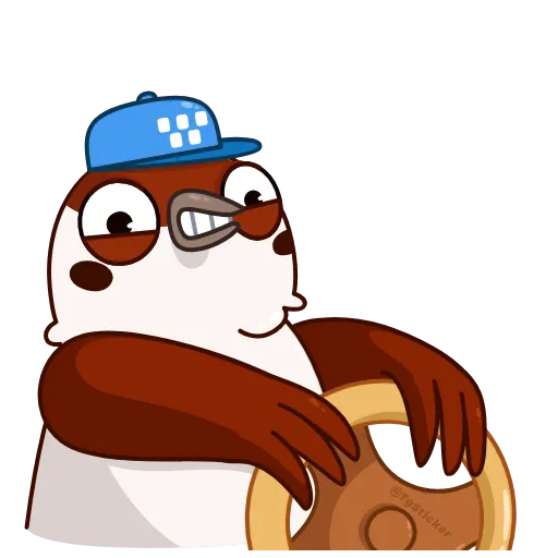 🏎 Стикер «Sparrow cabbie» для Telegram