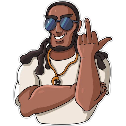 🖕 Стикер «Spartaman» для Telegram