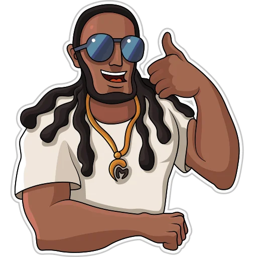 👍 Стикер «Spartaman» для Telegram