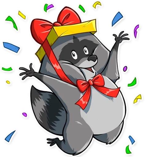 🎉 Стикер «Твои стикеры —» для Telegram