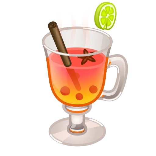 🍹 Эмодзи «Spiced Wine» для Telegram